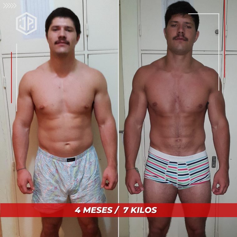 Antes y después de cliente de JP Coaching